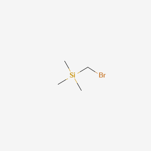 (Bromomethyl)trimethylsilane chemical structure (CAS 18243-41-9)