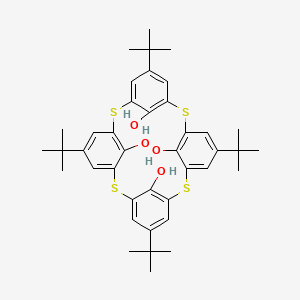 4-tert-Butylthiacalix[4]arene chemical structure (CAS 182496-55-5)