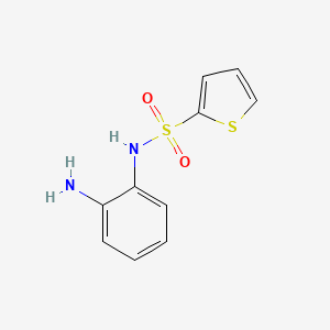 N-(2-Aminophenyl)thiophene-2-sulfonamide chemical structure (CAS 182499-85-0)
