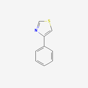4-Phenylthiazole chemical structure (CAS 1826-12-6)