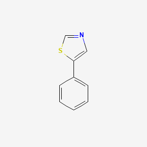 5-Phenylthiazole chemical structure (CAS 1826-13-7)