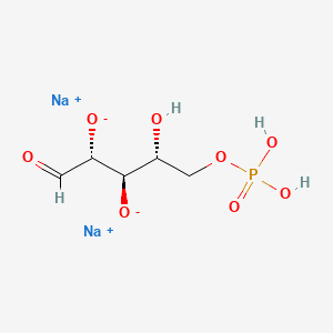 (2R,3R,4R)-2,3,4-Trihydroxy-5-oxopentyl dihydrogen phosphate, disodium salt chemical structure (CAS 18265-46-8)