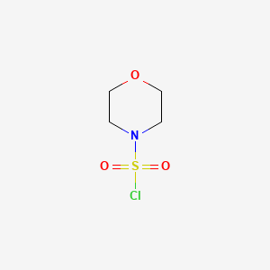 Morpholine-4-sulfonyl chloride chemical structure (CAS 1828-66-6)