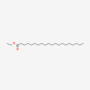 Ethyl icosanoate chemical structure (CAS 18281-05-5)