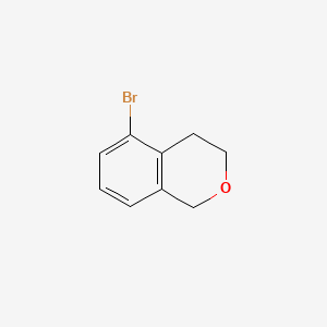 5-Bromoisochroman chemical structure (CAS 182949-89-9)