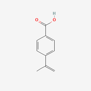 4-(Prop-1-en-2-yl)benzoic acid chemical structure (CAS 1830-69-9)
