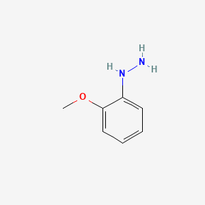 (2-Methoxyphenyl)hydrazine chemical structure (CAS 18312-46-4)