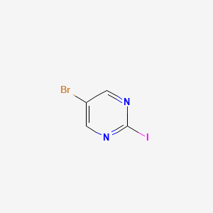 5-Bromo-2-iodopyrimidine chemical structure (CAS 183438-24-6)