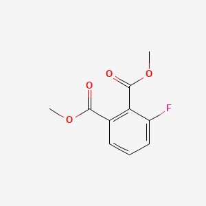 Dimethyl 3-fluorophthalate chemical structure (CAS 183448-41-1)