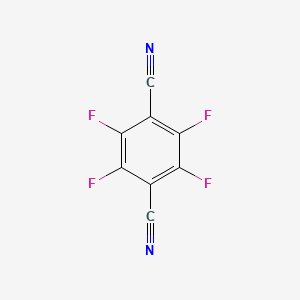 Tetrafluoroterephthalonitrile chemical structure (CAS 1835-49-0)