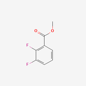Methyl 2,3-difluorobenzoate chemical structure (CAS 18355-74-3)