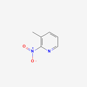 3-Methyl-2-nitropyridine chemical structure (CAS 18368-73-5)