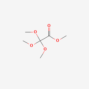 Methyl 2,2,2-trimethoxyacetate chemical structure (CAS 18370-95-1)