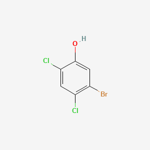 5-Bromo-2,4-dichlorophenol chemical structure (CAS 183803-12-5)