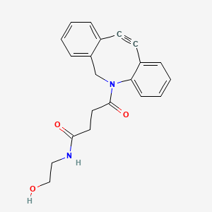 DBCO-C2-alcohol chemical structure (CAS 1839049-33-0)