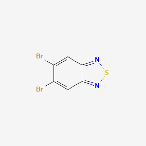 5,6-Dibromobenzo[c][1,2,5]thiadiazole chemical structure (CAS 18392-81-9)