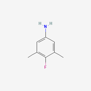 4-Fluoro-3,5-dimethylaniline chemical structure (CAS 1840-27-3)