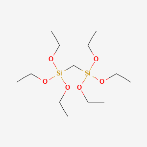 Bis(triethoxysilyl)methane chemical structure (CAS 18418-72-9)