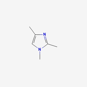 1,2,4-Trimethyl-1H-imidazole chemical structure (CAS 1842-63-3)