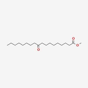 Methyl10-oxooctadecanoate chemical structure (CAS 1842-70-2)