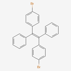 1,2-Bis(4-bromophenyl)-1,2-diphenylethene chemical structure (CAS 184239-35-8)
