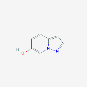 Pyrazolo[1,5-a]pyridin-6-ol chemical structure (CAS 184473-24-3)