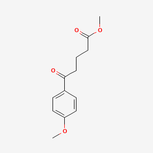 Methyl 5-(4-methoxyphenyl)-5-oxopentanoate chemical structure (CAS 1847-68-3)