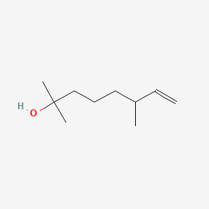 2,6-Dimethyloct-7-en-2-ol chemical structure (CAS 18479-58-8)