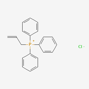 Allyltriphenylphosphonium chloride chemical structure (CAS 18480-23-4)