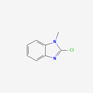 2-Chloro-1-methyl-1H-benzo[d]imidazole chemical structure (CAS 1849-02-1)