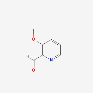 3-Methoxypicolinaldehyde chemical structure (CAS 1849-53-2)