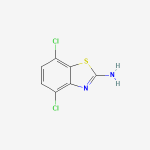 4,7-Dichlorobenzo[d]thiazol-2-amine chemical structure (CAS 1849-70-3)