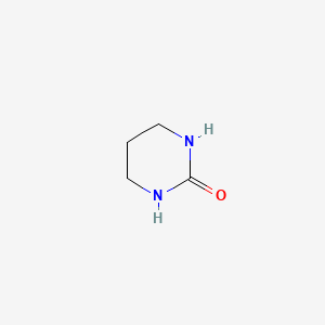Tetrahydro-2(1H)-pyrimidinone chemical structure (CAS 1852-17-1)