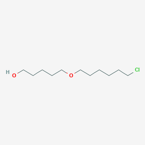 5-((6-Chlorohexyl)oxy)pentan-1-ol chemical structure (CAS 1852573-27-3)