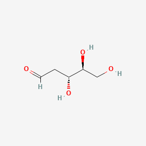 (3R,4S)-3,4,5-Trihydroxypentanal chemical structure (CAS 18546-37-7)