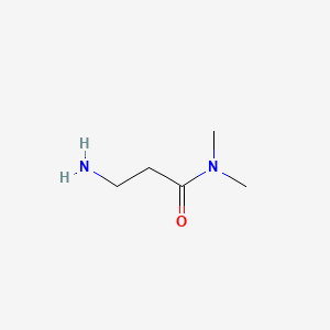 3-Amino-N,N-dimethylpropanamide chemical structure (CAS 1857-18-7)