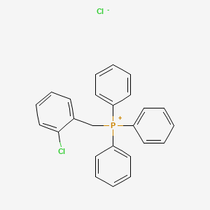 (2-Chlorobenzyl)triphenylphosphonium chloride chemical structure (CAS 18583-55-6)