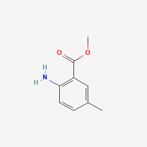 Methyl 2-amino-5-methylbenzoate chemical structure (CAS 18595-16-9)