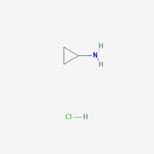 Cyclopropanamine hydrochloride chemical structure (CAS 18600-39-0)