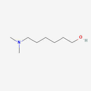 6-(Dimethylamino)hexan-1-ol chemical structure (CAS 1862-07-3)