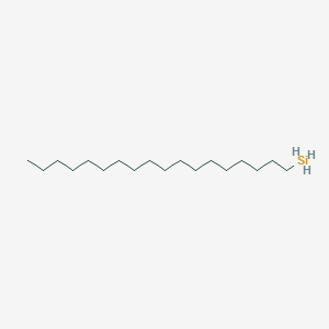 Octadecylsilane chemical structure (CAS 18623-11-5)