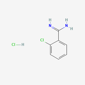2-Chloro-benzamidine hydrochloride chemical structure (CAS 18637-02-0)