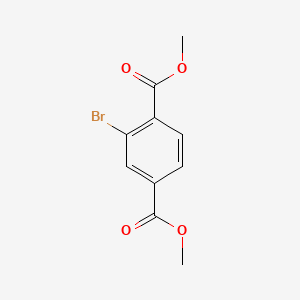 Dimethyl 2-bromoterephthalate chemical structure (CAS 18643-86-2)