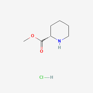 Methyl (S)-piperidine-2-carboxylate hydrochloride chemical structure (CAS 18650-39-0)
