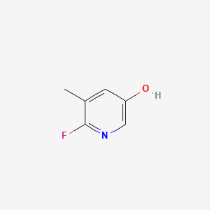 2-Fluoro-5-hydroxy-3-methylpyridine chemical structure (CAS 186593-50-0)
