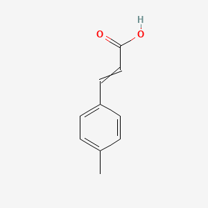 3-(p-Tolyl)acrylic acid chemical structure (CAS 1866-39-3)