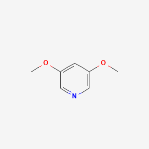 3,5-Dimethoxypyridine chemical structure (CAS 18677-48-0)