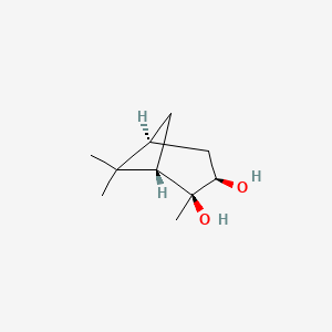 (1S,2S,3R,5S)-2,6,6-Trimethylbicyclo[3.1.1]heptane-2,3-diol chemical structure (CAS 18680-27-8)
