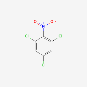 1,3,5-Trichloro-2-nitrobenzene chemical structure (CAS 18708-70-8)