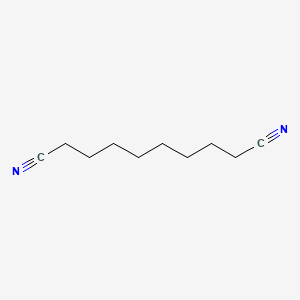 Sebaconitrile chemical structure (CAS 1871-96-1)